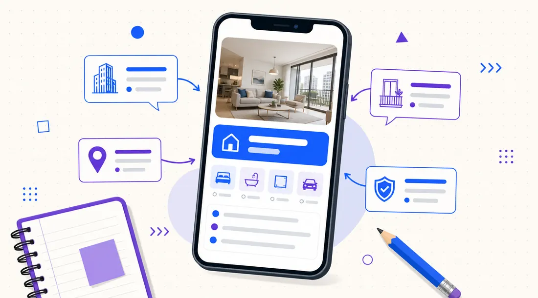 Описание объявления о продаже квартиры